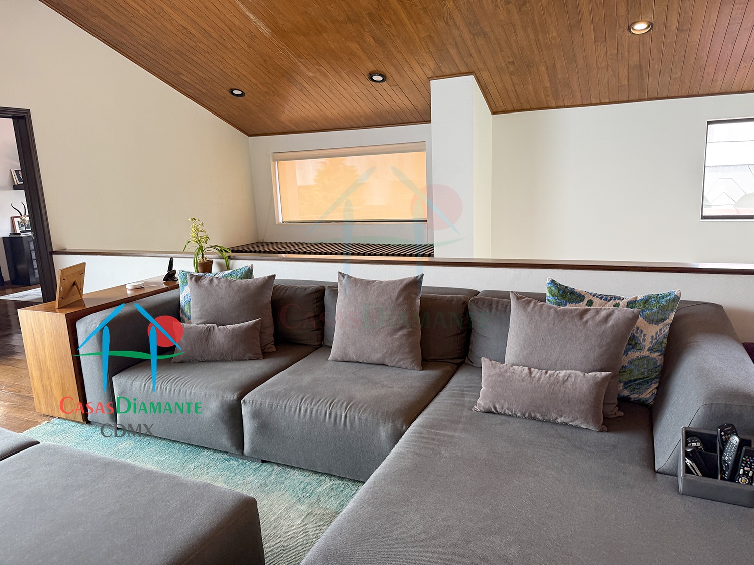 Jardines del Pedregal Casa Árbol B - Sala de TV planta alta 8